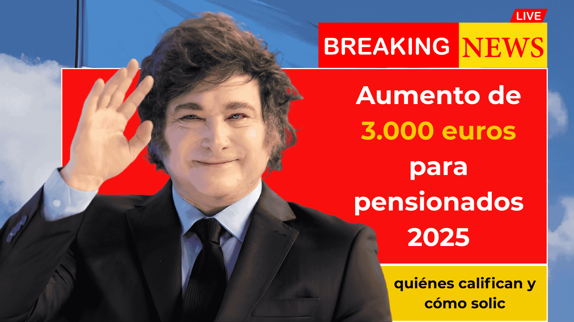 Aumento de 3.000 euros para pensionados 2025: quiénes califican y cómo solicitarlo en Argentina