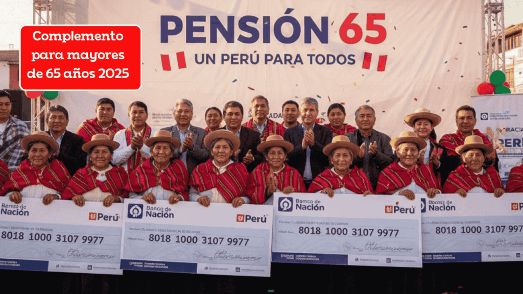 Complemento para mayores de 65 años 2025