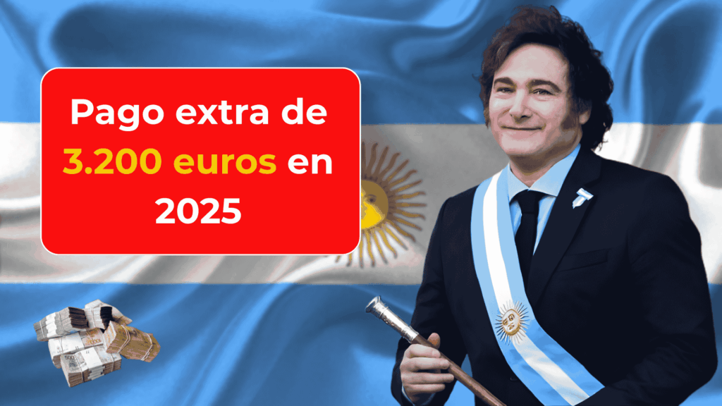 Pago extra de 3.200 euros en 2025: a quién corresponde y cuándo se cobra en Argentina