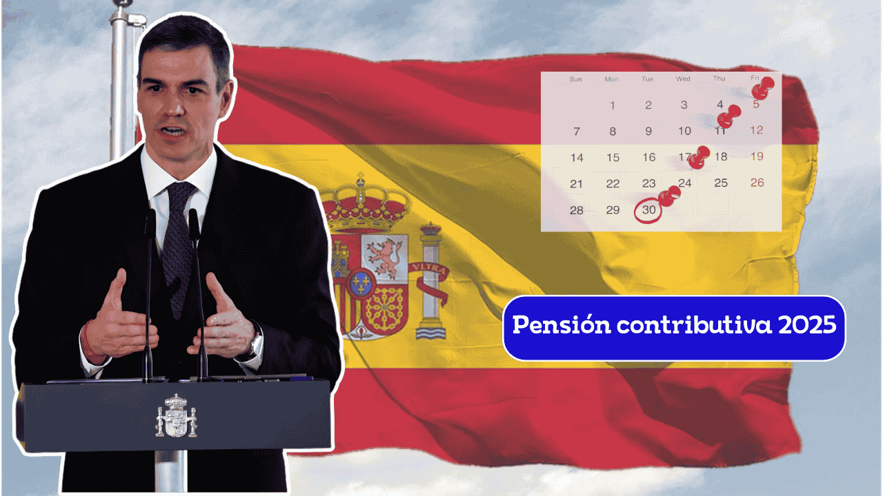 Pensión contributiva 2025: tablas actualizadas, cálculo del importe y fechas de cobro en diciembre