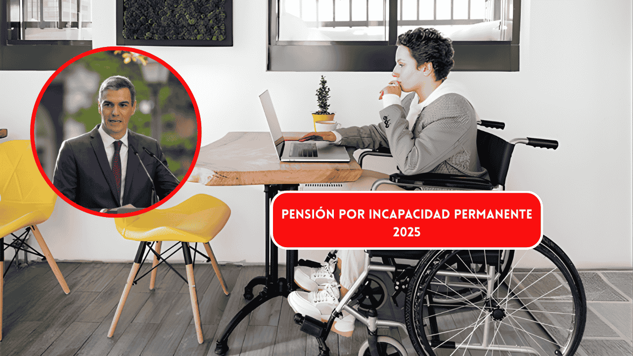 Pensión por incapacidad permanente 2025: cuantías, tipos de apoyo y pagos confirmados para diciembre